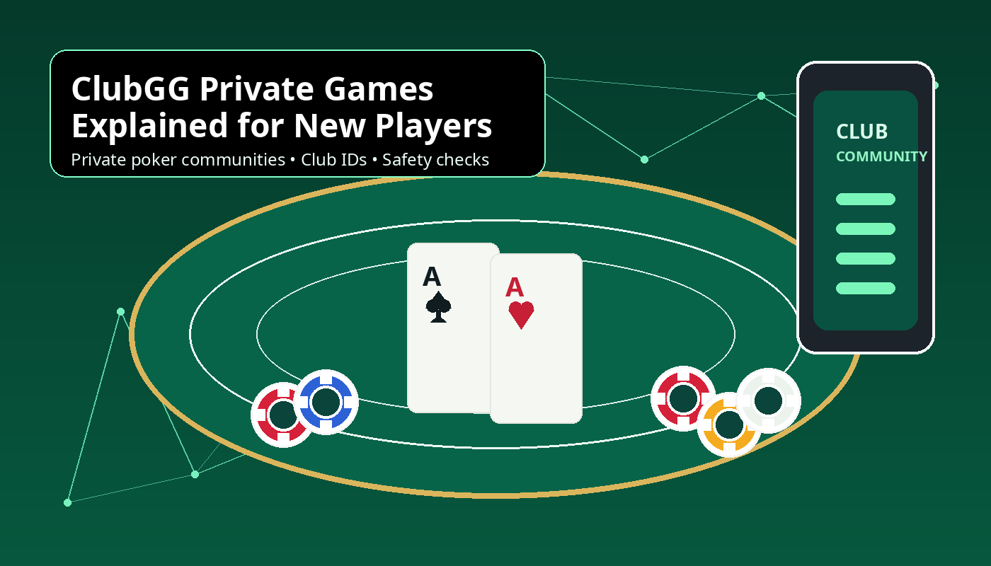 ClubGG Private Games Explained for New Players hero graphic
